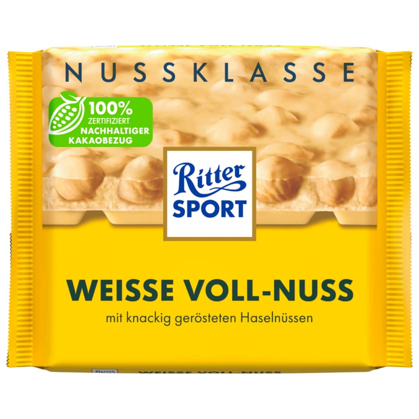 Ritter Sport Weisse Vollnuss 100g